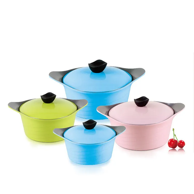 Peralatan Dapur Anti Lengket Pot Aluminium Cookware Set