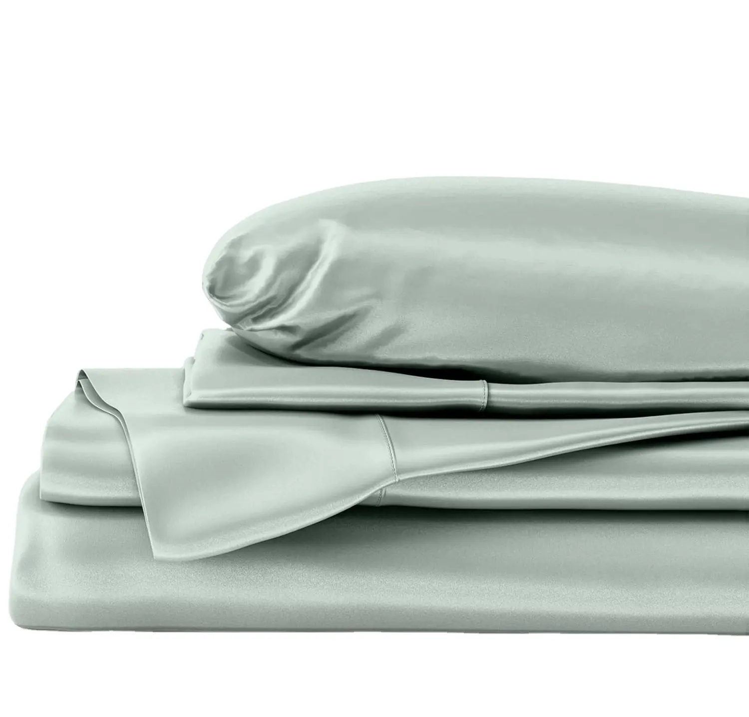 Vente en gros de draps de lit en soie de mûrier pure 100% comprenant une taie d'oreiller antistatique King Twin Home Hotel Wedding Single