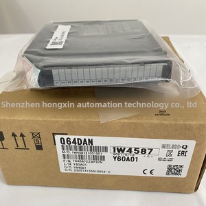 Módulo de salida analógica original serie Q de 4 canales Q64DAN nuevo PLC con interfaz de comunicación RS485