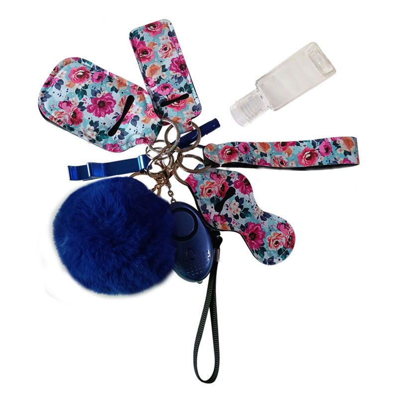 Floral bleu rose