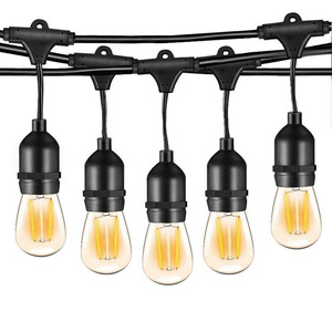 24V 120V 240V 1W מחוסמת חג תאורת S14 חיצוני מחרוזת אורות אדיסון סגנון <span class=keywords><strong>Led</strong></span> נורות