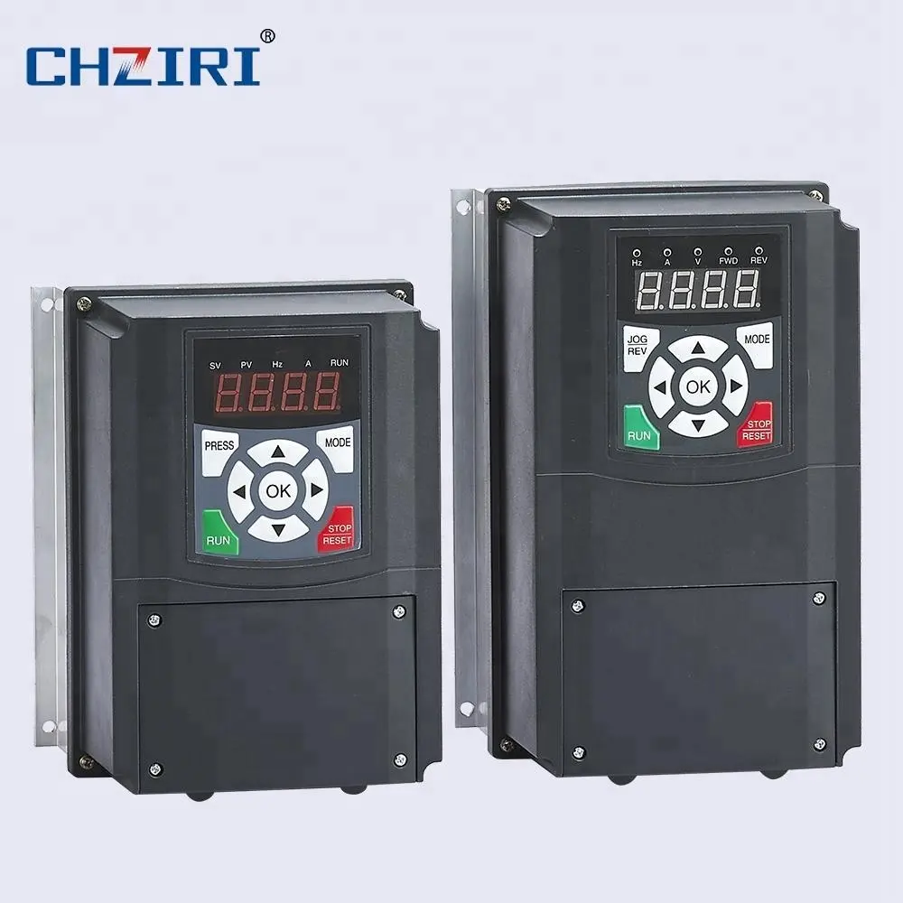 Kalıcı mıknatıs senkron Motor VFD için CHZIRI frekans dönüştürücü 220V 380v VFD invertör sürücüsü