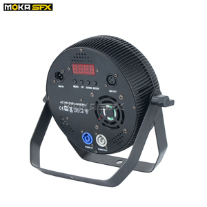Sıcak satış ultra-ince Model taşınabilir 18x10w 4 in1LED RGBWAU par ses kontrolü ile (siyah) - Product Image 5