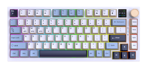 Teclado mecánico para juegos multimodo RGB, diseño de 81 Teclas tipo C con cable para conectividad Bluetooth 2,4G - Product Image 3