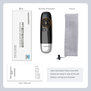 N86s faretto presentazione presentatore Powerpoint telecomando presentatore Wireless 2.4GHz PPT Clicker puntatore Laser rosso/verde - Product Image 6