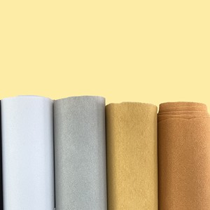 植毛布ソース工場卸売高品質植毛布包装ボックスライニングフランネルリサイクル可能なテキスタイル