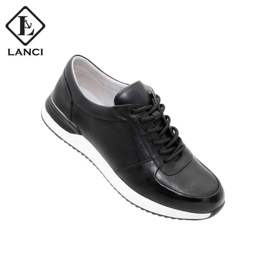 LANCI Custom Schuhe Hersteller Lederschuhe für Männer Luxus Casual Skateboard Sneakers
