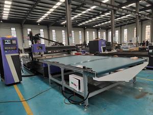 AccTek Auto Tool Changer Holzplatte Prozess Produktions linie CNC-Fräser mit automatischer Beladung Entladen für Möbel AKM1325D - Product Image 2