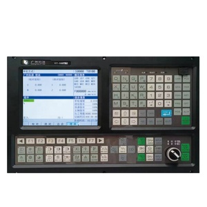 Tornio a 2 assi e controller CNC di tornitura con nuovo pannello di controllo inglese ATC + PLC + Macro + M3 kit completo cnc usb - Product Image 1