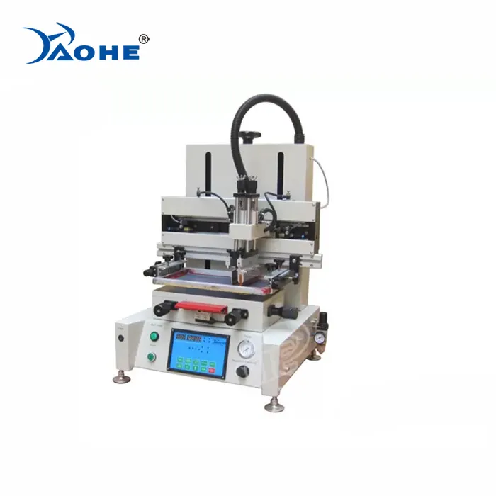 Vacuum Tabletop Screen Printing Machines Small Format Maquina de Serigrafia for Mobile Covers/Phone Case