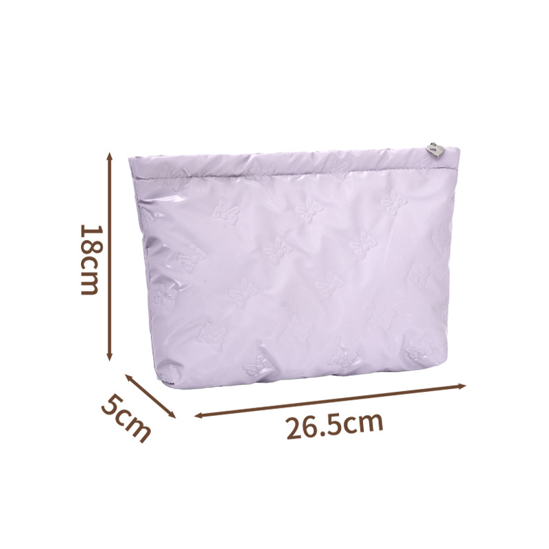 Holding purple