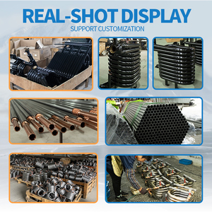 パイプラインアキシャルコイル熱交換器製氷機ヒートポンプシステムエアコンチラー製氷機 - Product Image 4