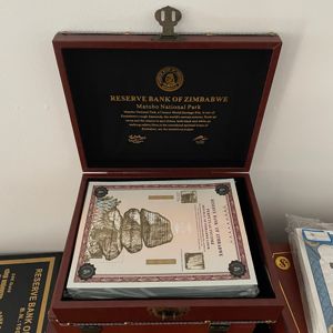 Сертификат серийных банкнот Zimbabwe номер бумажный облигационный сертификат с логотипом защиты от подделки - Product Image 5