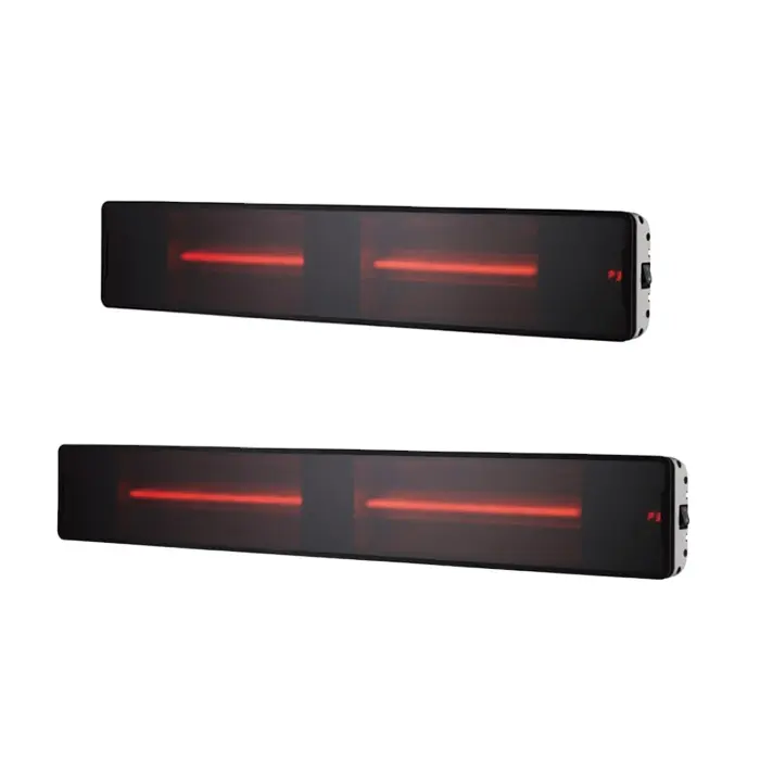 Remote control wall mounted electric metal radiator infrared heater
