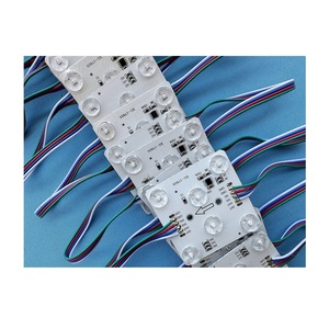 Vollfarbiger LED-Lichtmodul IC 8518 Wiederaufnahme vom Schlusspunkt besser als 2811 SMD 3030 DC24V 6 led 4W Diffuse Reflexionslinse - Product Image 1