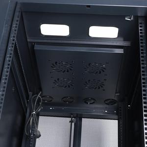 Nhiệm vụ nặng nề 42U Rack cho trung tâm dữ liệu cửa lưới kép Tương thích với cho HP cho máy chủ Dell trong kho - Product Image 5