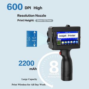 Smart HD Coder Inkjet Personal isierte Personal isierung Handheld-Tinten strahl drucker kann in Datum Cam Tay Maschine für Cartoon - Product Image 4