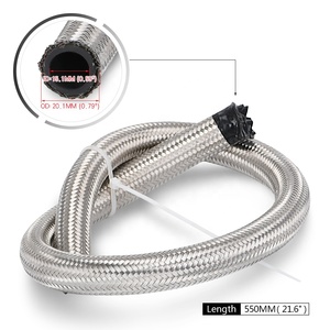 <strong>T3</strong> <strong>T4</strong> <strong>T3</strong>/<strong>T4</strong> T70 T66 TO4E <strong>Turbo</strong> Oil Feed Line Oil Return Line Oil Drain Line Kit Blue and Red PQY-TOL21 - Product Image 4