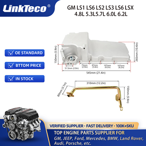 Linkteco LSスワップレトロフィットオイルパンキット1955-1987GM用LS1LS6 LS2 LS3 LS6 LSX 4.8L 5.3L 5.7L 6.0L 6.2Lエンジン302-1 317628 - Product Image 3