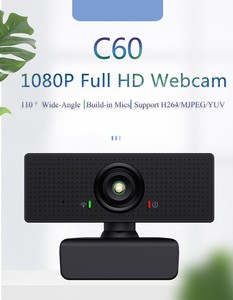 360旋转自由调节90广角电脑网络摄像头FHD 1080P，带在线课程/会议/直播美容过滤器 - Product Image 6