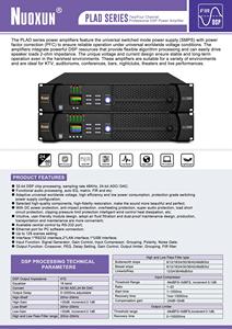 เครื่องขยายเสียงพาวเวอร์แอมป์ Class D Power Amp, เครื่องขยายเสียงดิจิตอลเสียงสะท้อนคาราโอเกะ - Product Image 6