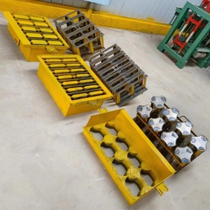 Máquina formadora de bloques de ladrillo hueco móvil tipo empuje directo tipo Manual - Product Image 4