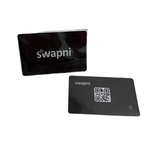 NFC Forum etiketi 4 tipi NDEF biçimlendirilmiş 424 DNA yazma korumalı özel NFC çip kartvizit PVC QR kodu - Product Image 5
