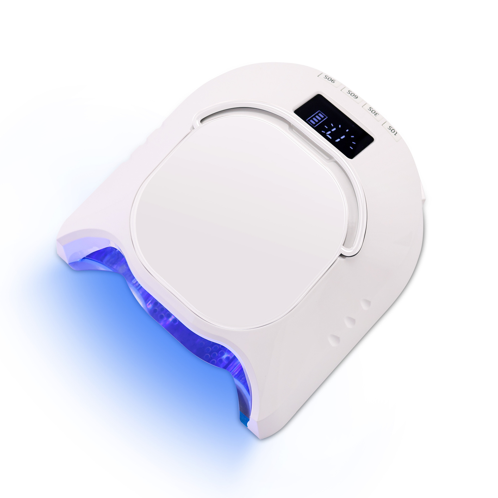 White plug-in model