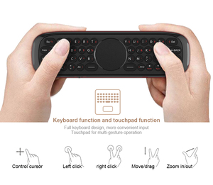 W3 Fly Air Mouse Voice Remote <strong>Control</strong> Mini <strong>Keyboard</strong> 2.4G Wireless Gyroscope Sensing for Smart <strong>Android</strong> Tv Box MINI PC - Product Image 2