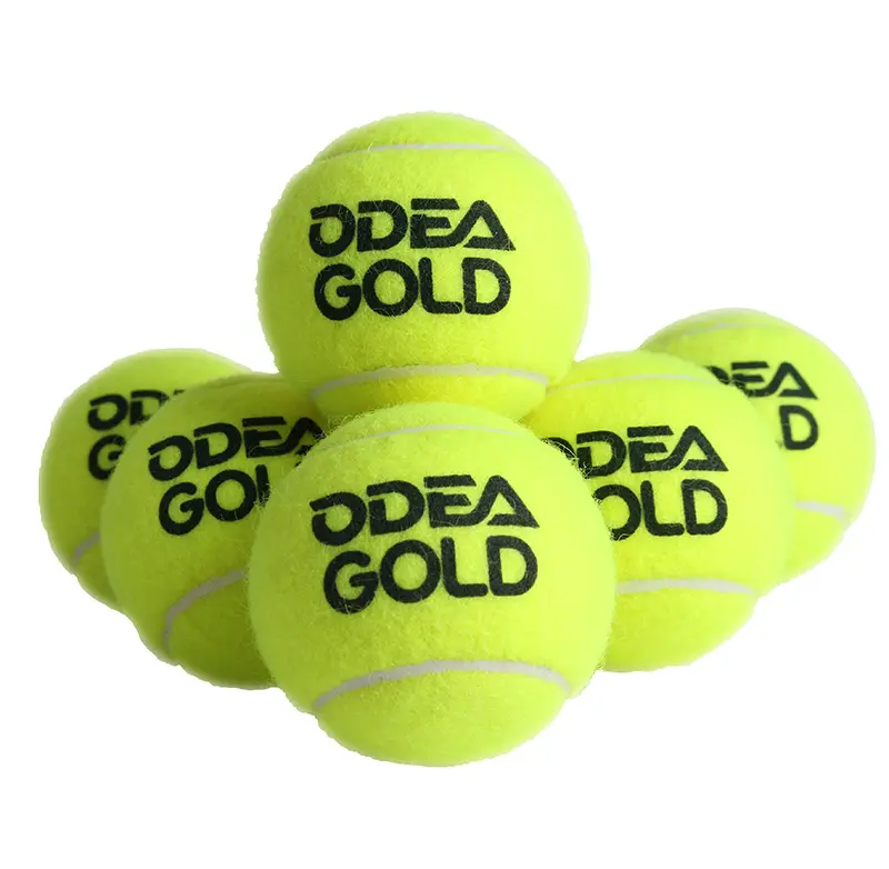 Odear-pelota de tenis sin presión para practicar, barata, de buena calidad, hecha de fábrica