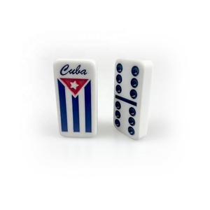 Bán Sỉ Cardinal Cuban Dominos Bộ Đôi 9 9 Domino Màu Đen Chấm Khắc Logo Đóng Gói Trong Hộp Gỗ Số Lượng Lớn Để Chơi Trò Chơi Trên Bàn - Product Image 4