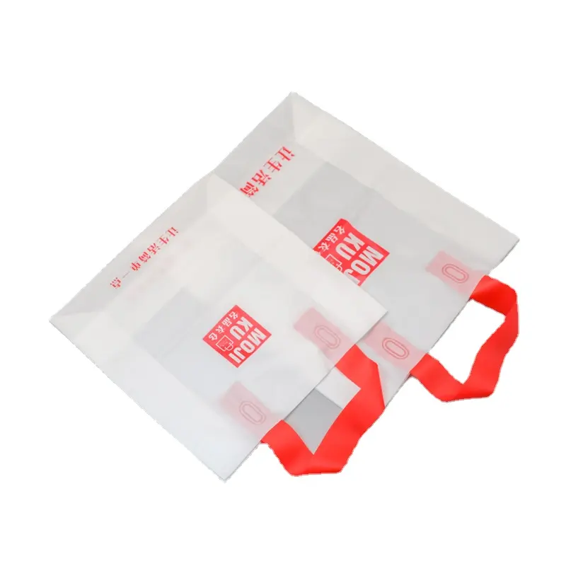 Túi nhựa nhà máy tùy chỉnh LDPE cửa hàng Quà Tặng thực hiện tái sử dụng HDPE túi nhựa sinh thái thân thiện mua sắm túi nhựa với xử lý