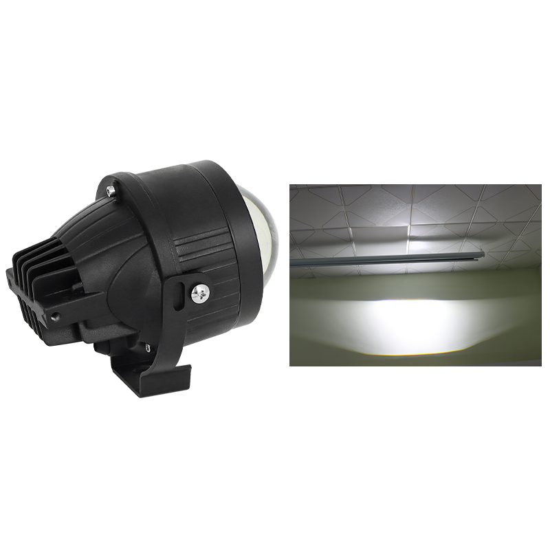 luz blanca de cruce