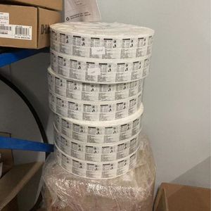 Benutzer definierte gedruckte variable QR-Code-Etiketten Vinyl-Aufkleber Barcode-Aufkleber Vinyl-Kleber QR-Code gestanzte Aufkleber Aufkleber