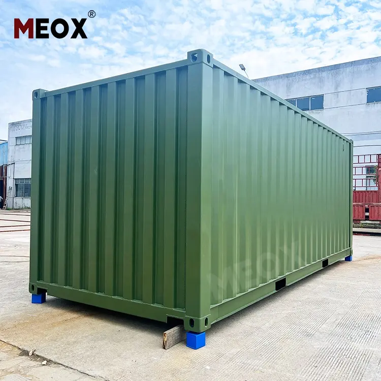 MEOX ISO 10ft 15ft 20ft 26ft 30ft 40 piedi contenitore di spedizione a secco mobile di stoccaggio personalizzato economico in vendita