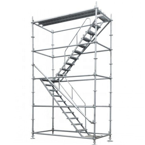 Sistema de andamio de bloqueo de anillo redondo de servicio pesado Construcción Layher Andamio Ringlock galvanizado - Product Image 1