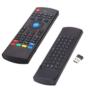 MX3 Universal Air Remote 2,4G inalámbrico Fly mouse Mini teclado IR aprendizaje 6 Axis Giroscopio para Android TV Box - Product Image 1
