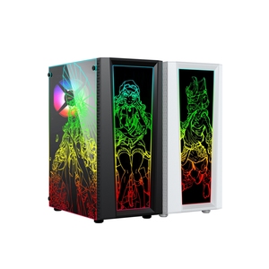 Funda de ordenador de creatividad ilimitada, Torre media personalizada para juegos, ventiladores Rgb, refrigeración por agua, funda para ordenador - Product Image 2