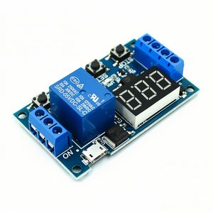6-30V Relay Module Switch Time <strong>Delay</strong> Circuit Timer Cycle Adjustable OFF / ON Switch Timing Cycle - Product Image 1