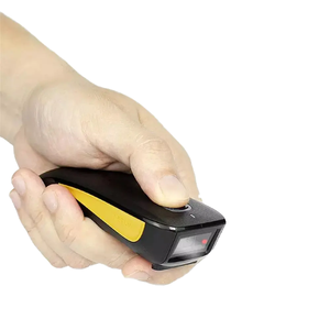 C750 Mini 2D <strong>QR</strong> <strong>Code</strong> Scanner YellowGreen Charging Dock Features Finger Scanner BT Interface <strong>IOS</strong> Store Use Stock Available - Product Image 1