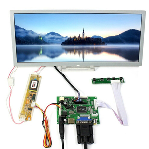 12,3 pulgadas LVDS TFT Bar LED retroiluminado IPS Módulo de pantalla LCD 1920x720 Pantalla de navegación para automóvil Módulos LCD Automotrices