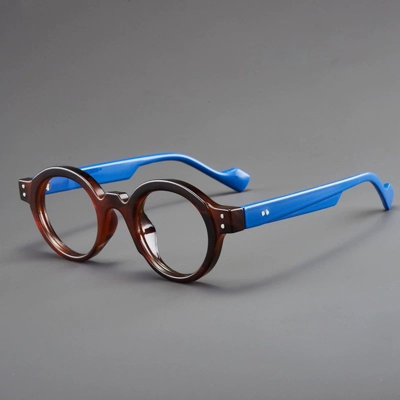C4-Cornice da tè nera in blu navy