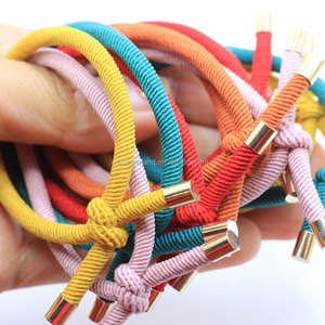 5 Colors <strong>Elastic</strong> Hair Bands Headbands Basic Bow Tie High Elasticity Women Girls Hairband Children Hair Accessories Rubber