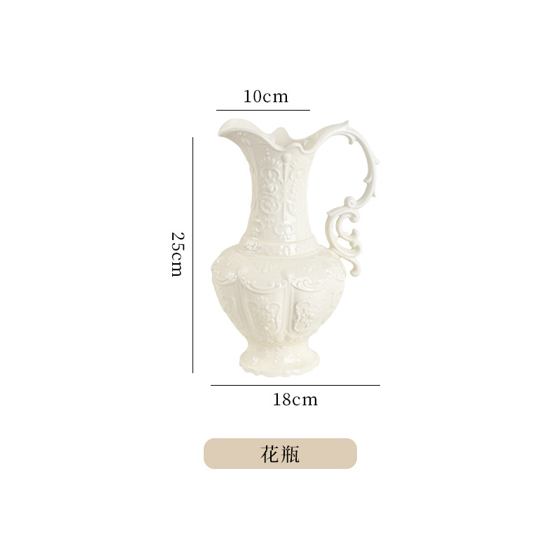 vase blanc