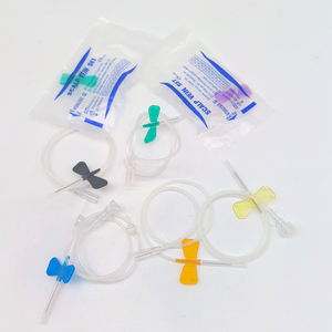 ชุดเก็บเลือดปลอดภัยละ21กรัม BD แบบใช้แล้วทิ้งชุดเก็บเลือดแบบปีกผีเสื้อสองแถวเครื่องมือสัตวแพทย์ - Product Image 3