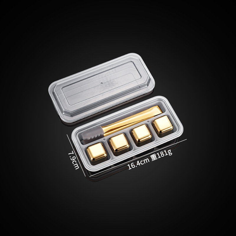 gold four pieces+clip