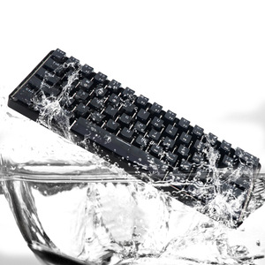 Teclado mecánico con cable 60%, luz mixta, juego de 61 teclas, Mini juego Delgado en español, Teclado mecánico para computadora de escritorio