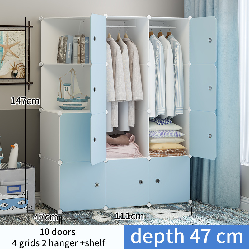 10 ante 2 appendiabiti con ripiano