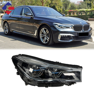 高構成レーザー<span class=keywords><strong>LED</strong></span>ヘッドランプbmw7シリーズG11 <span class=keywords><strong>G12</strong></span> 730740アップグレードカーランプヘッドライトOE63117408714/6311708713