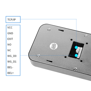AI Reconocimiento facial Tiempo Asistencia Puerta Sistema de control de acceso Terminal de reconocimiento facial